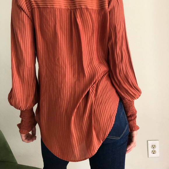 Current Air burnt orange blouse - Picture 4 of 4